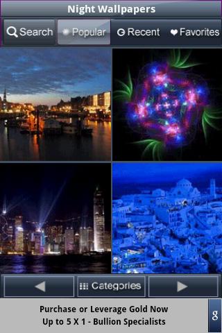 Night Wallpapers Android Themes