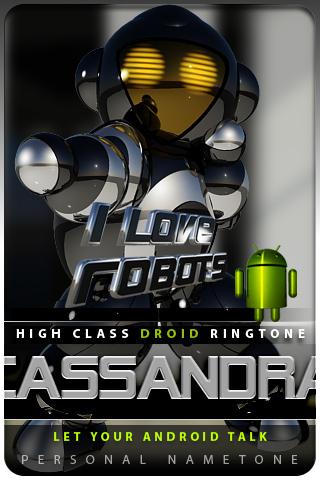 CASSANDRA nametone droid Android Themes
