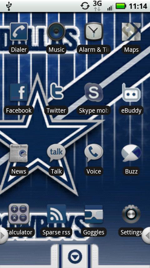 Dallas Cowboys Theme – Full Android Themes