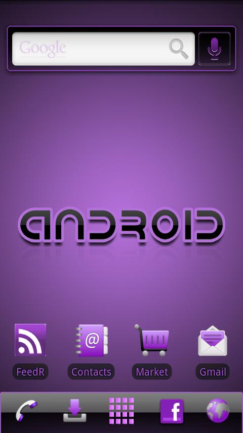 ADWTheme Purple Android Themes