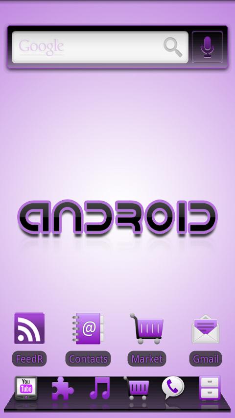 ADWTheme Purple Android Themes