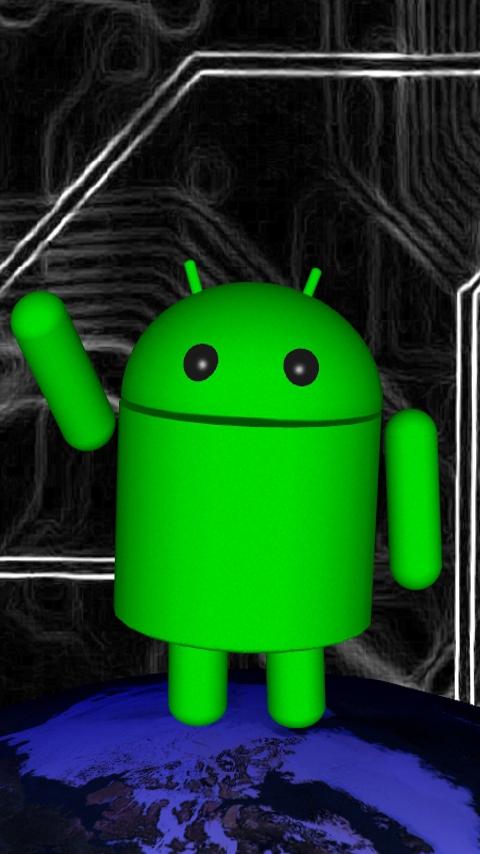 Droid Guy Live Wallpaper Android Themes