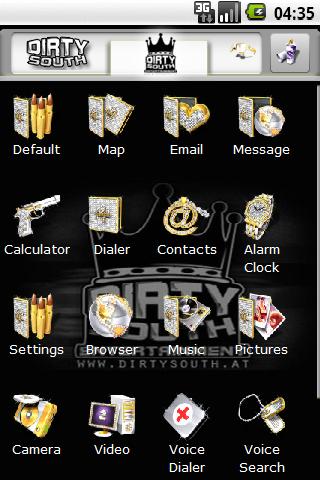 Theme: Dirtysouth.at 4 fans Android Themes