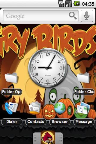 Angry Birds Halloween Theme Android Themes