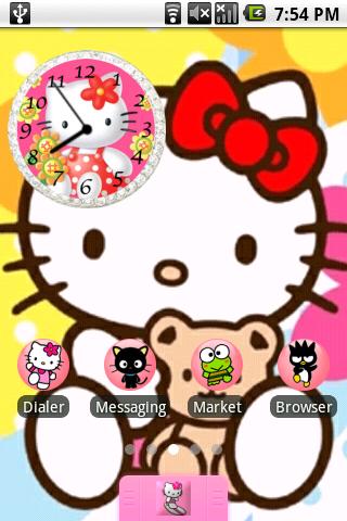 Hello Kitty Theme Bonus Android Themes