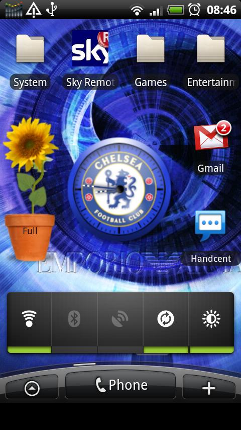 Chelsea Clock Widget Android Themes