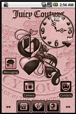 ADW Theme Juicy Couture Android Themes