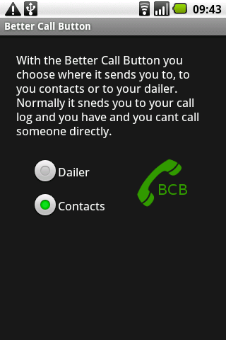 Better Call Button Android Tools