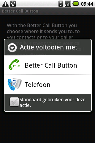 Better Call Button Android Tools