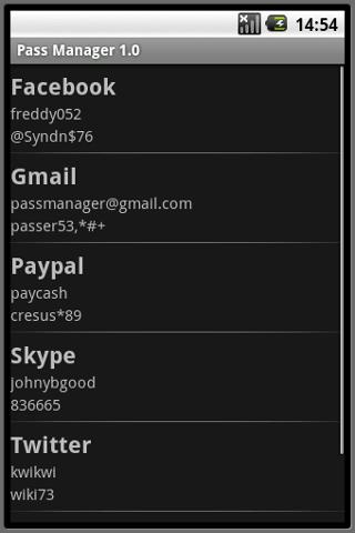 PassManager Android Tools