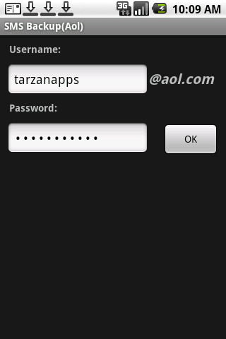 SMS Backup (Aol) Android Tools