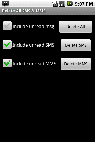 Clear All SMS & MMS (Free) Android Tools