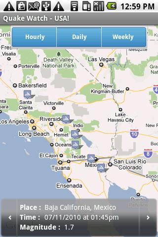 Quake Watch Android Tools
