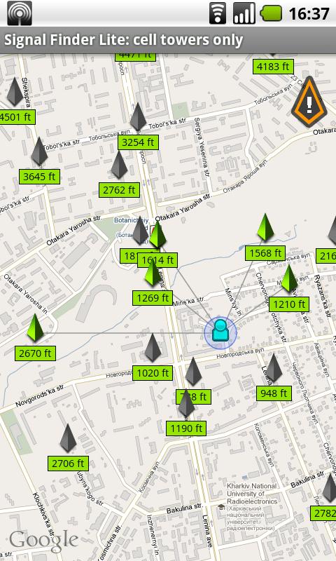 Signal Finder Lite Android Tools