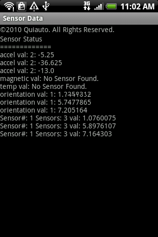 Sensor Data Android Tools