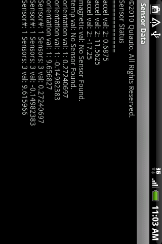 Sensor Data Android Tools