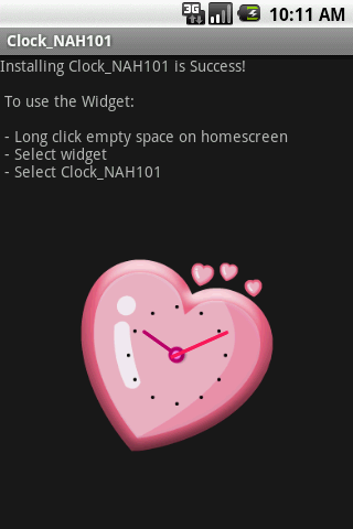 Widget Clock_NAH101