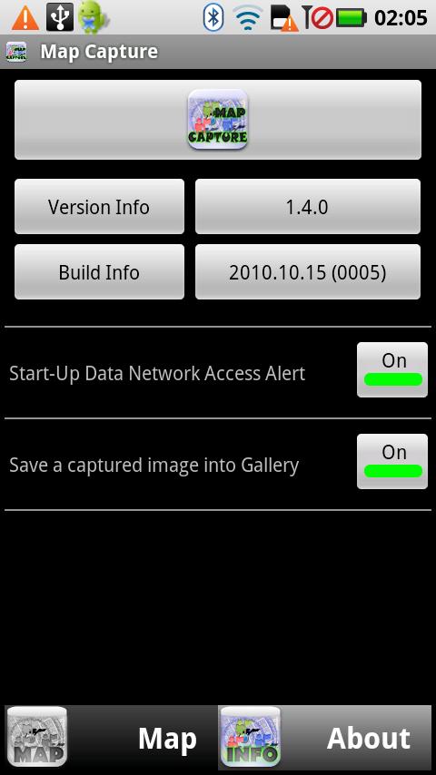 Map Capture Android Tools