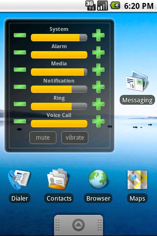 Volume Control Widget Android Tools