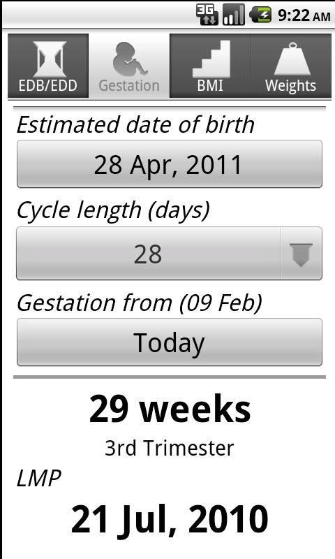 Pregnancy Tools Android Tools