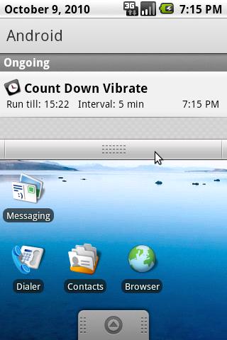 Count Down Vibrate Android Tools