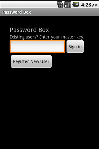 Password Box Free Android Tools