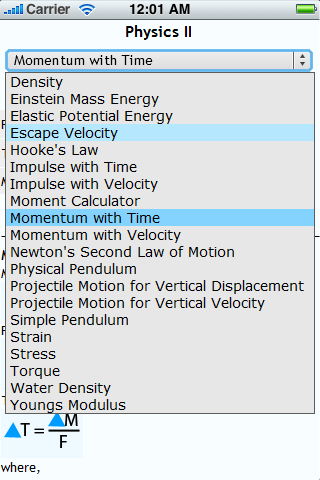 Physics II Calculators Android Tools