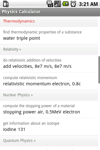 Physics Calculator Android Tools