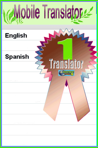 Translator English Spanish Android Tools