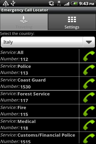 Emergency Call Locator Android Tools