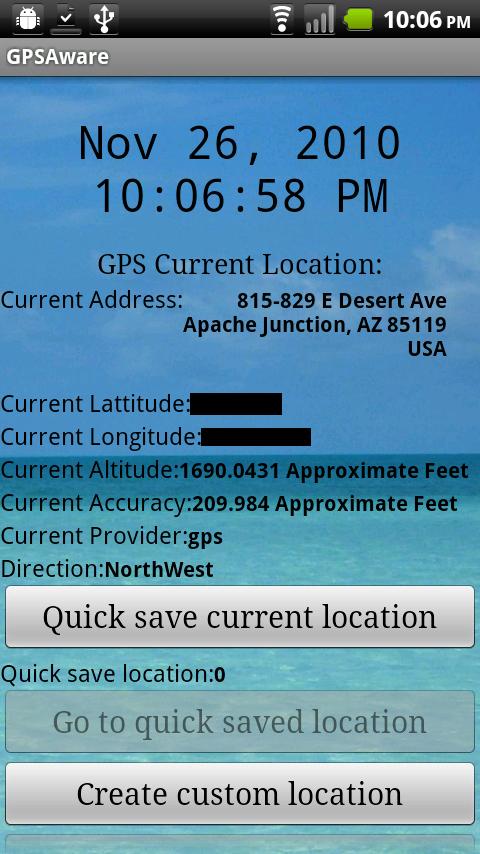GPS Aware Android Tools