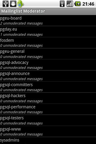 Mailinglist Moderator Android Tools