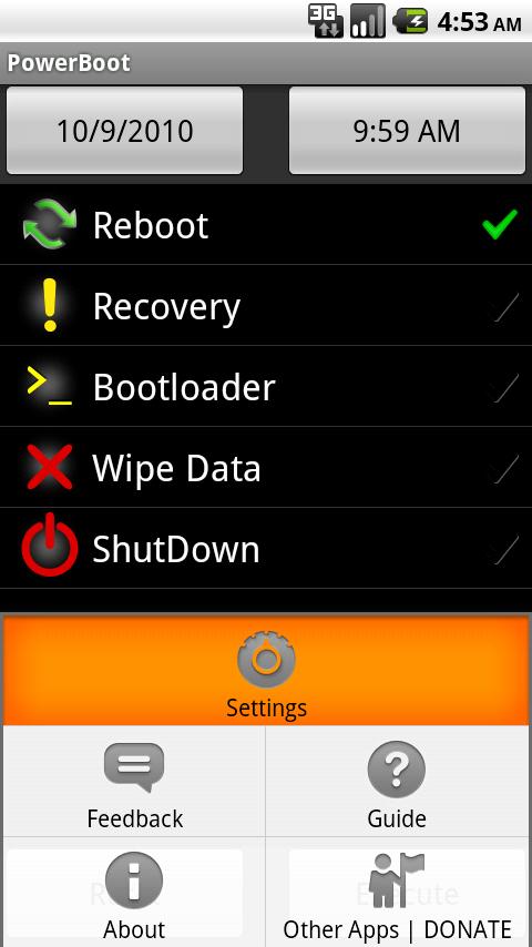 PowerBoot DONATE Android Tools