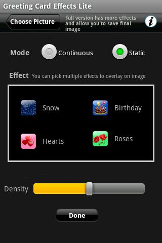 Greeting Card Effects Lite Android Tools