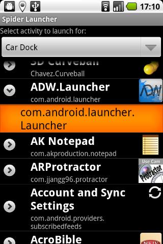 Spider Launcher Android Tools