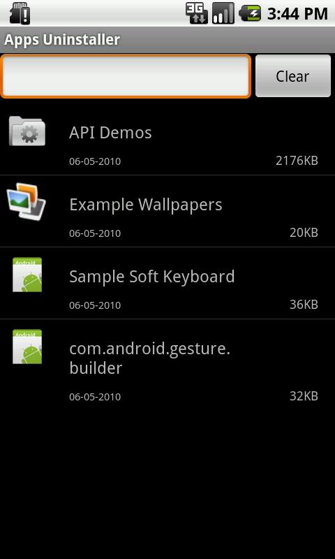 Apps Uninstaller Android Tools