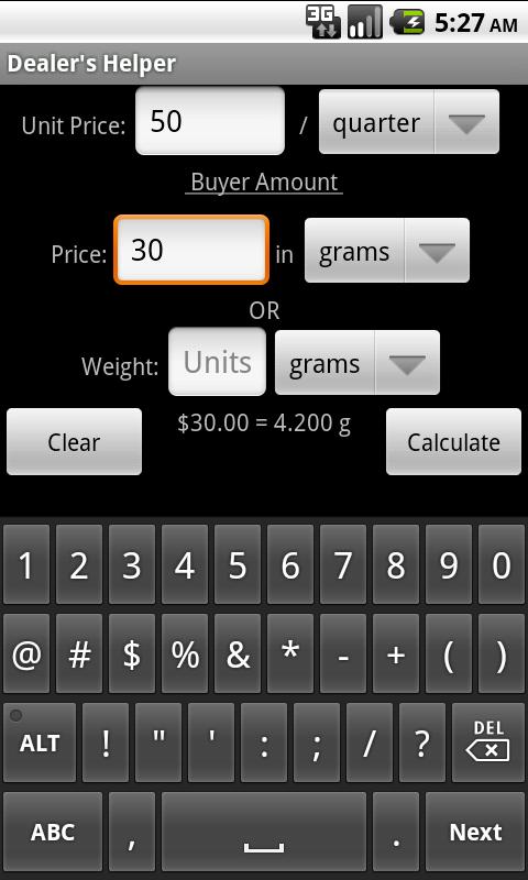 Dealer’s Helper Android Tools