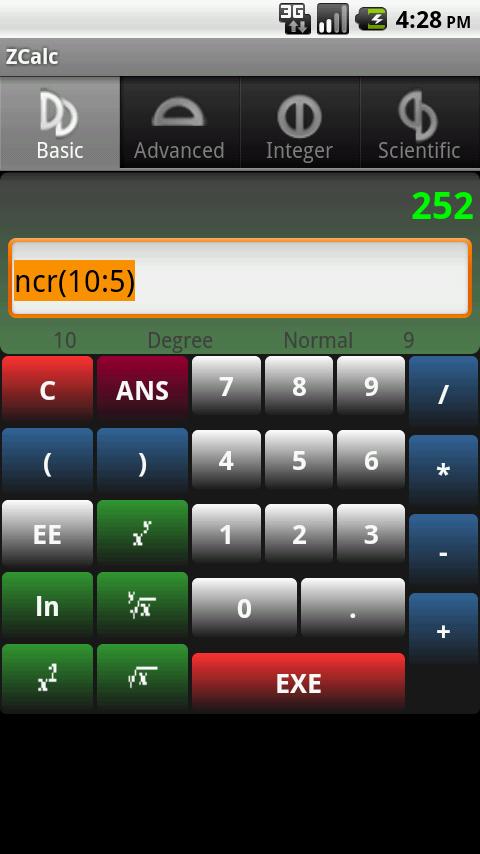 ZCalc Android Tools