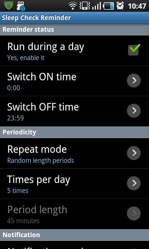 Sleep Check Reminder Android Tools