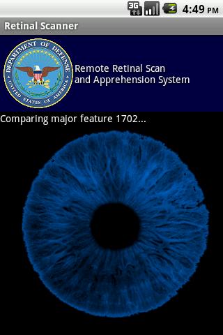 Retinal Scanner Android Tools