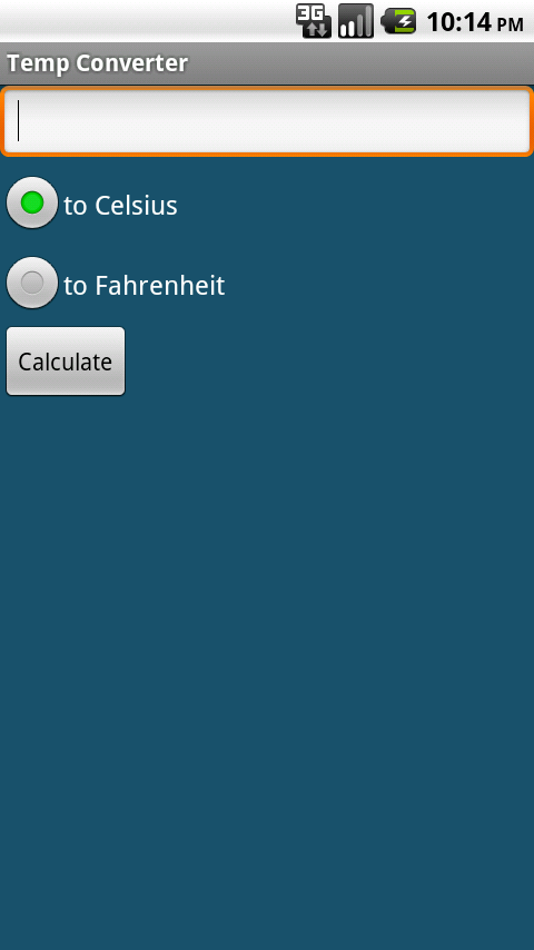 Temperature Converter Android Tools