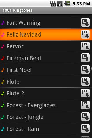 1001 Ringtones Lite 3