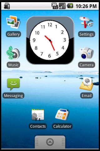 Classic Analog Clock Widget