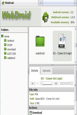 WebDroid Android Tools