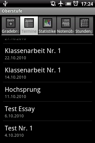 Oberstufe Android Tools