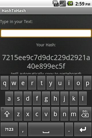 HashToHash Android Tools