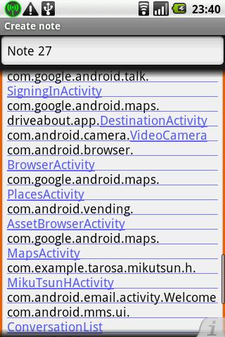 GetIntentClassName Android Tools