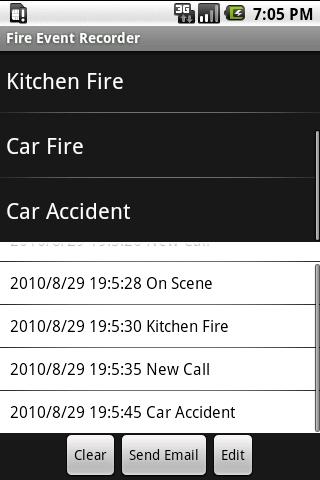 Fire Event Recorder Android Tools