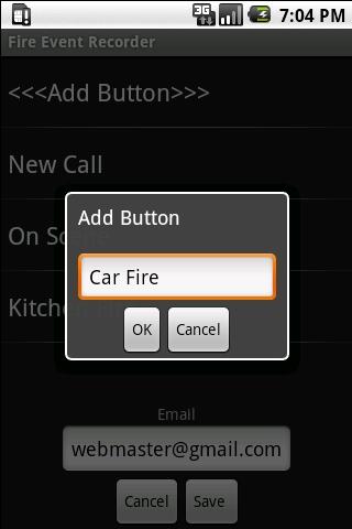 Fire Event Recorder Android Tools