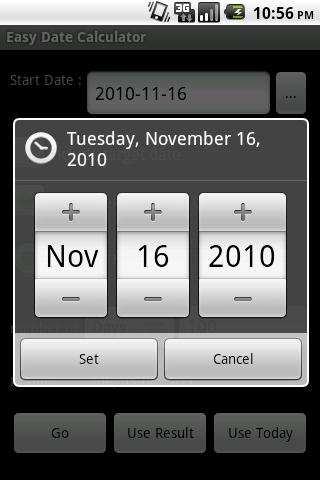 Easy Date Calculator Android Tools